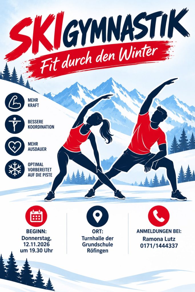Flyer Skigymnastik