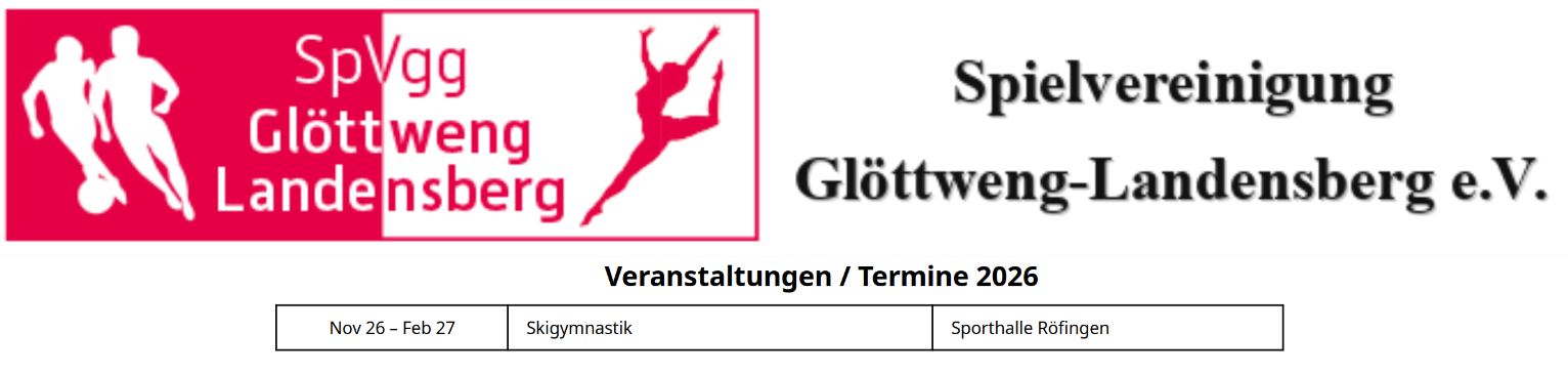 Spielvereinigung Glöttweng-Landensberg e.V.